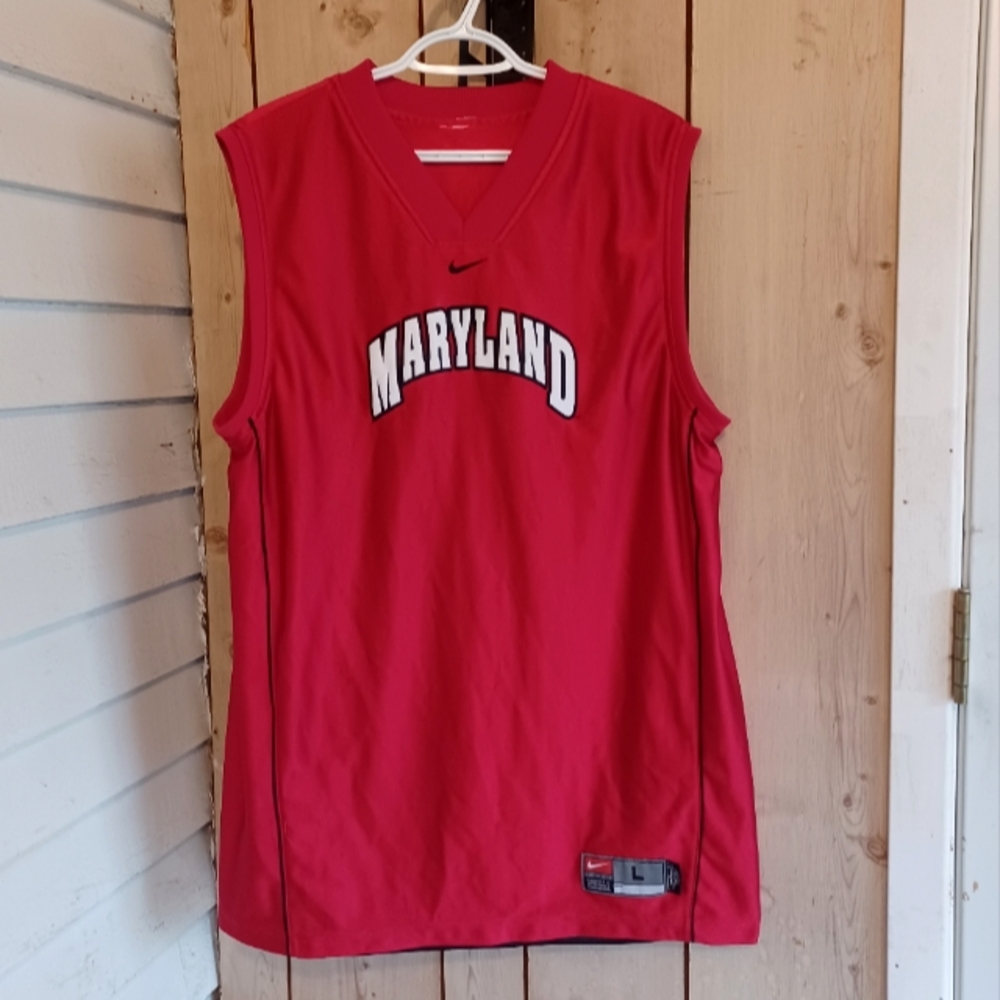 Nike Red Maryland Men's Jersey